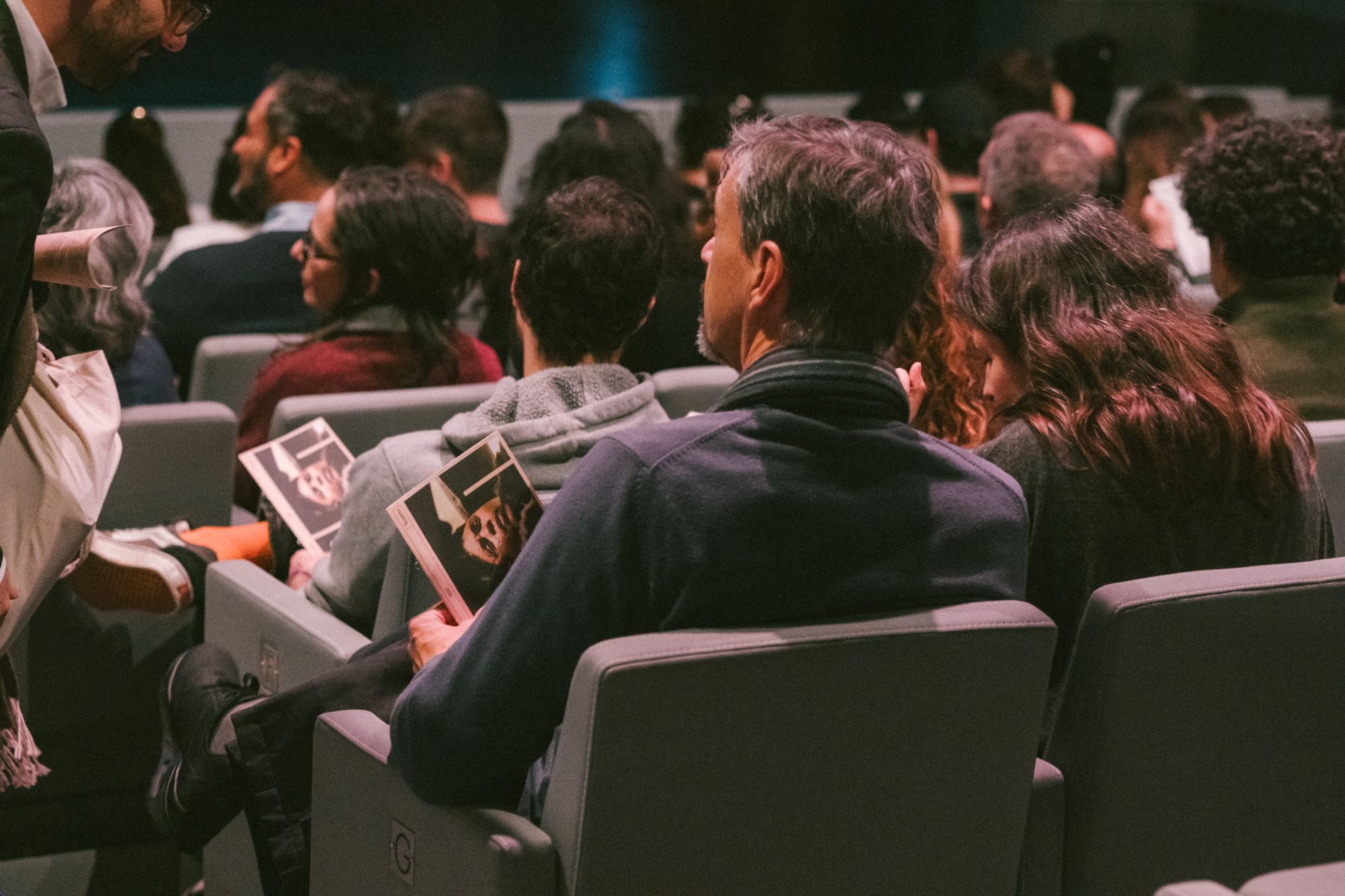 Plateia do Teatro Variedades com público